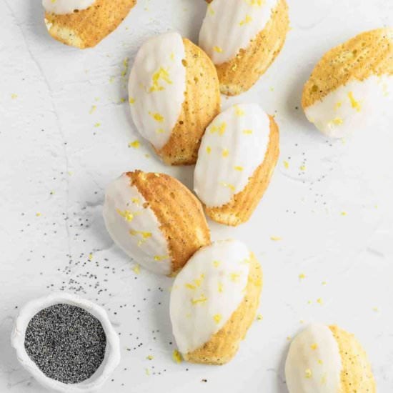 Lemon Poppy Seed Madeleines