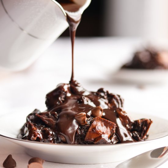 Death By Chocolate Bread Pudding