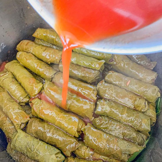 Instant Pot Grape Leaf Dolma