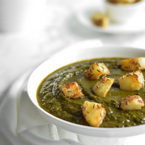 Vegan Saag Aloo