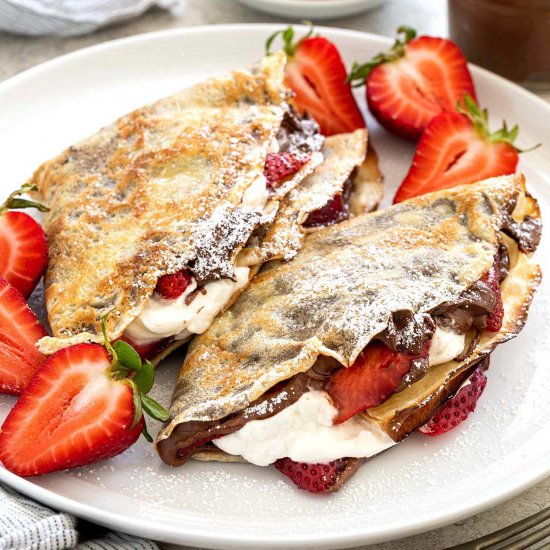 Nutella Crepes