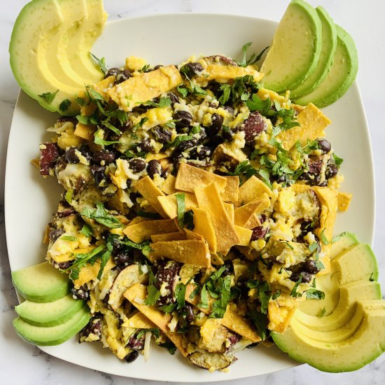 Healthier Sweet Potato Migas