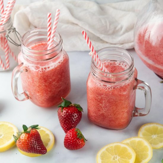 Frozen Strawberry Lemonade