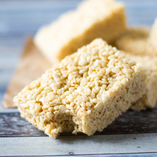 Brown Butter Sea Salt Rice Krispies