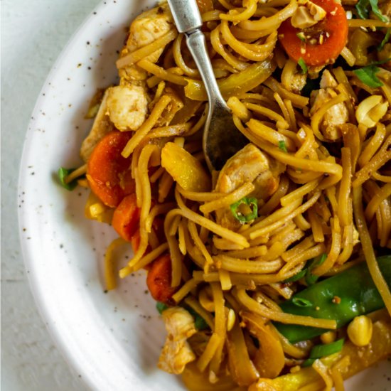 Healthy Chicken Pad Thai Recipe