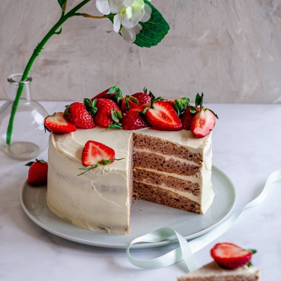 Easy Strawberry Cake