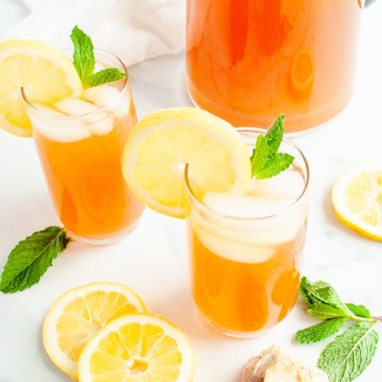 Homemade Lemonade Iced Tea