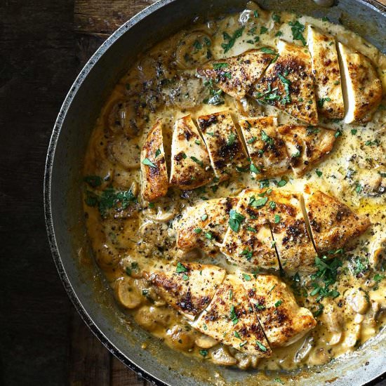 Creamy Drunken Chicken