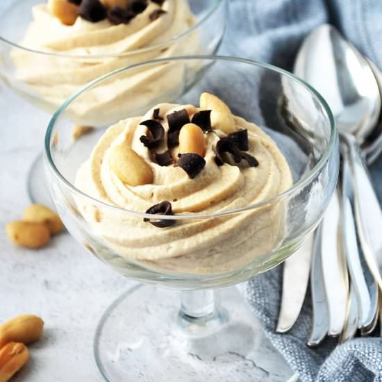 Easy Light Peanut Butter Mousse