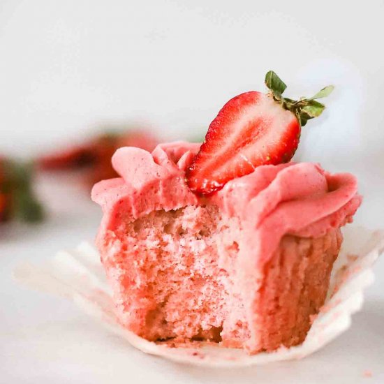 Strawberry Cupcakes