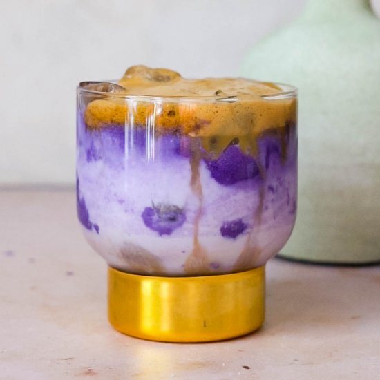 Iced Ube Latte