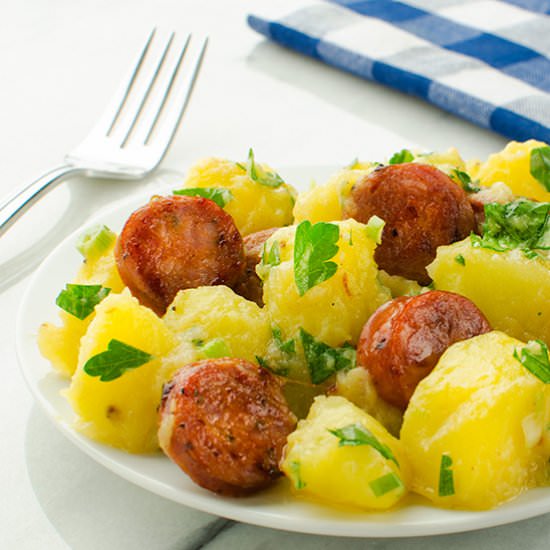 Potato and Sausage Salad