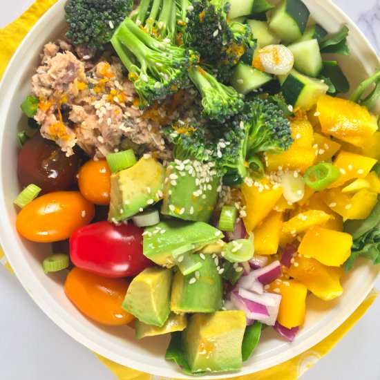 Canned Salmon Salad No Mayo