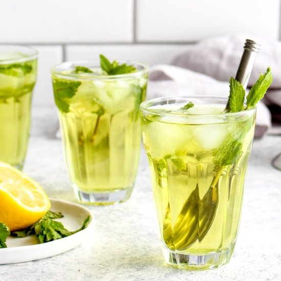 Fresh Mint Iced Tea