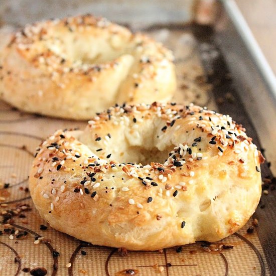 Two Ingredient Bagels