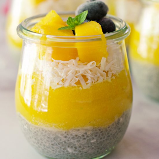 Mango Chia Pudding