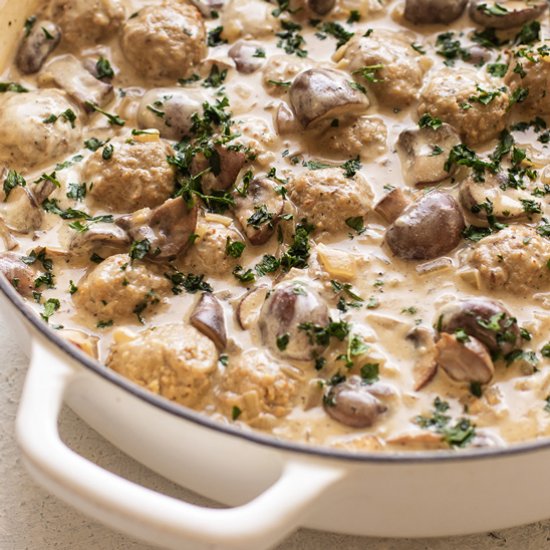 Meatball Stroganoff