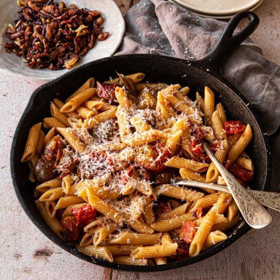 Tomato Pancetta Pasta