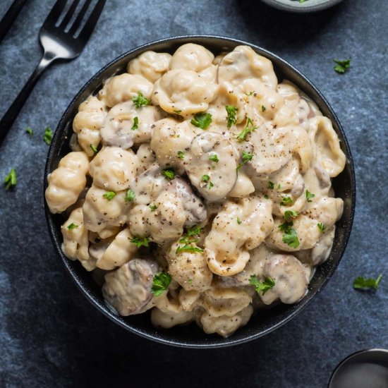 Vegetarian Stroganoff