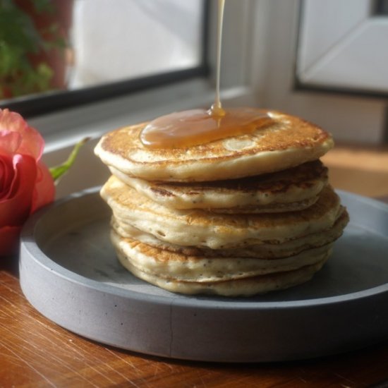 Vegan Pancakes, Shea Butter Caramel