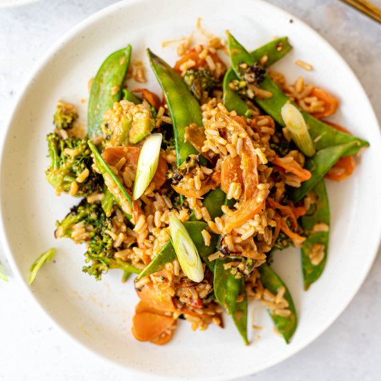 Peanut Butter Stir Fry