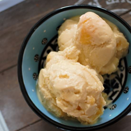 3 Ingredient Mango Fro-Yo