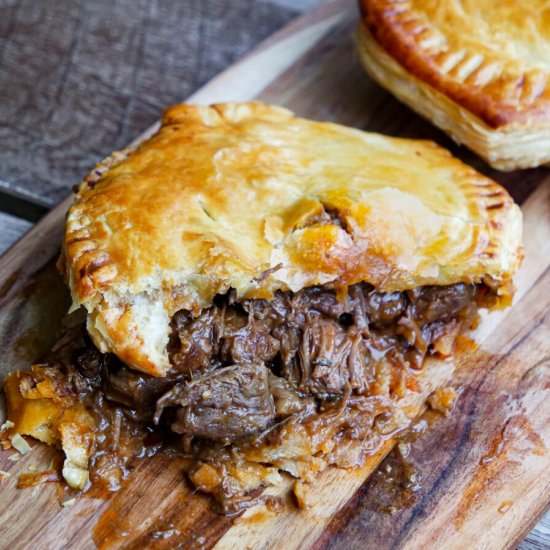 Classic chunky Aussie Meat Pies