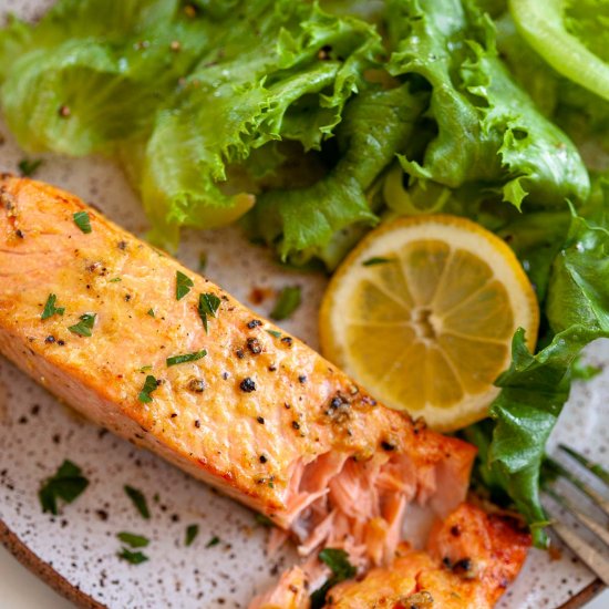 Air Fryer Salmon (Fresh or Frozen)