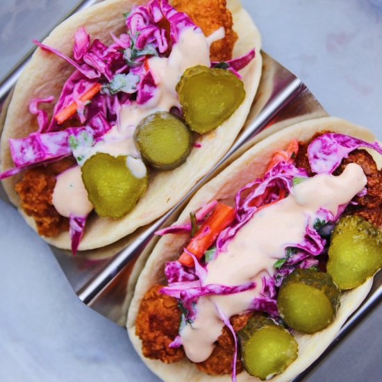 Nashville Hot Chicken Taco