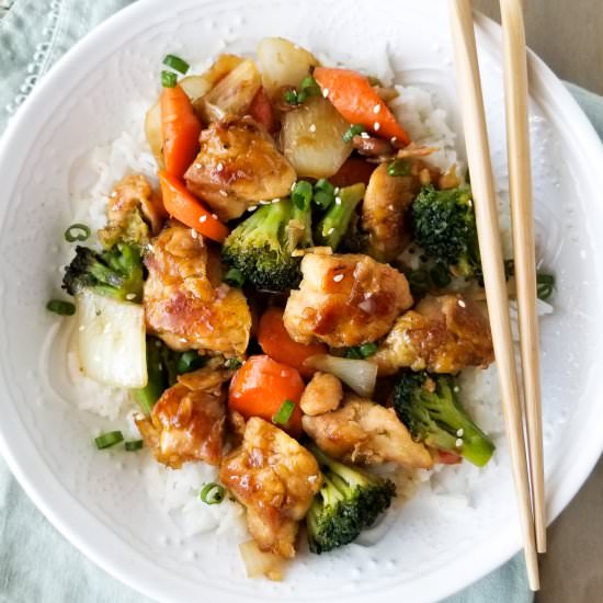 chicken stir fry