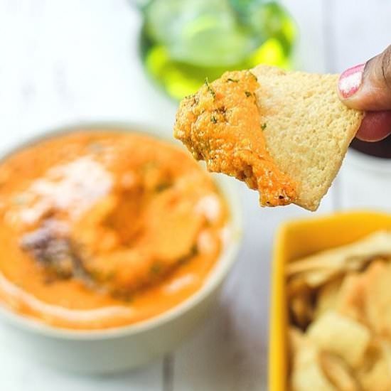 Healthy Carrot Hummus