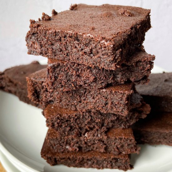 Healthy Fudgy Almond Flour Brownies