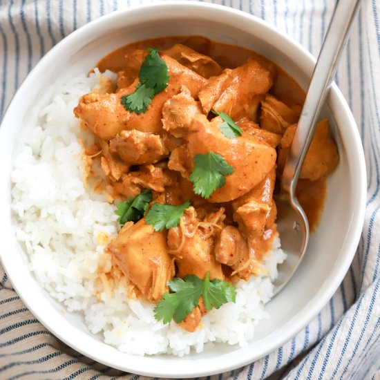 Crockpot Butter Chicken