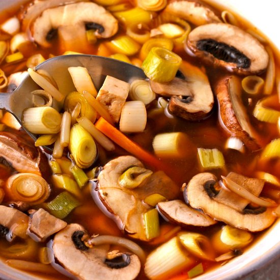 Instant Pot hot and sour soup