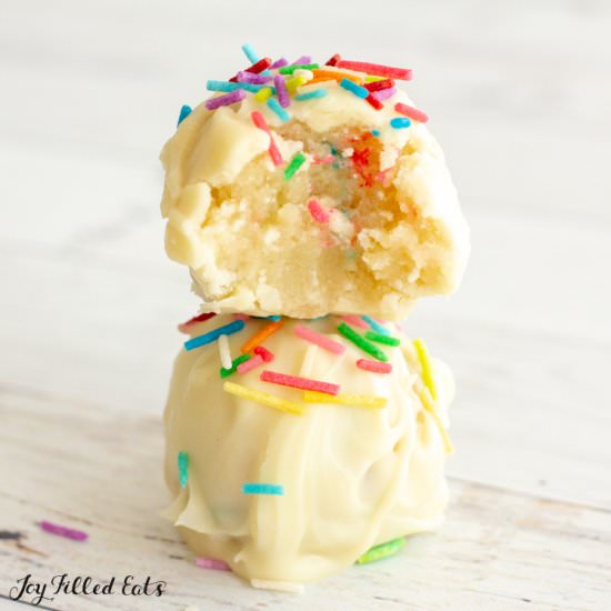 Cake Batter Truffles