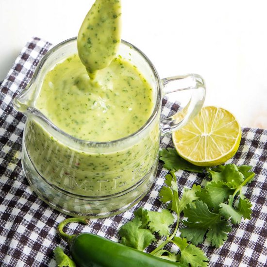 Avocado Lime Dressing