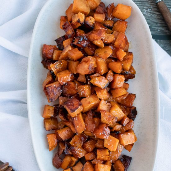 Honey Butter Sweet Potatoes