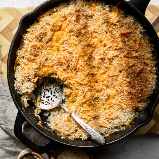 Gluten Free Tuna Casserole Skillet