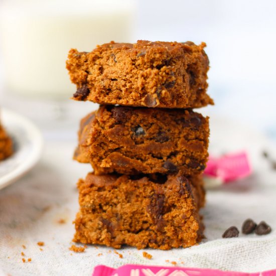 GF Black Bean Brownies w/Date Sugar