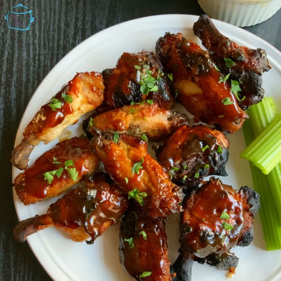 Slow Cooker Hot Honey Wings