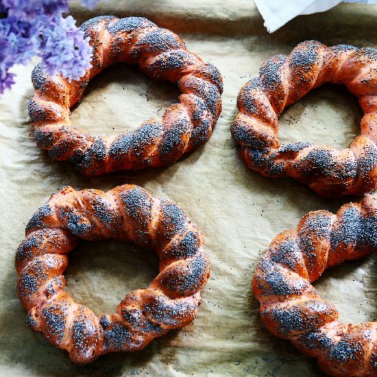 Turkish Simit with A Twist