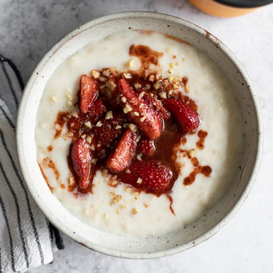 silky-creamy oatmeal