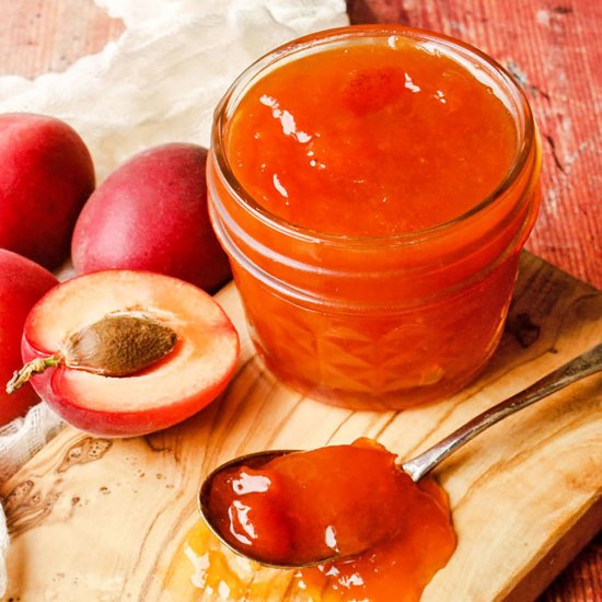 Apricot Jam (No Pectin)