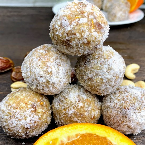 Orange Bliss Energy Balls