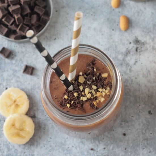 Peanut Butter Chocolate Smoothie