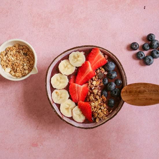 Easy Acai Berry Bowl Recipe