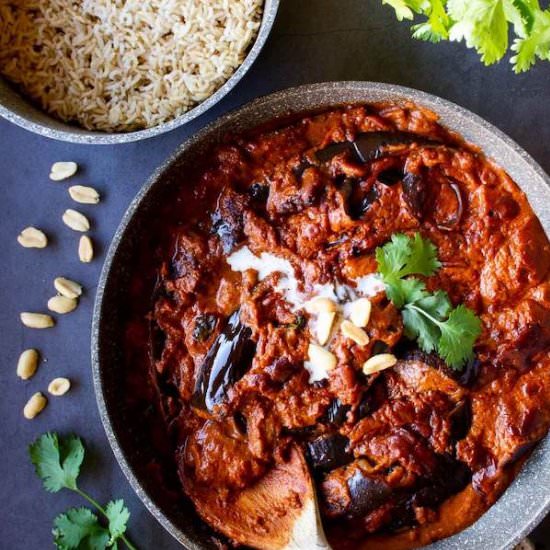 Indian Eggplant Curry