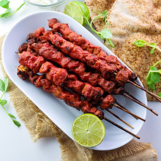 Tandoori Vegan Skewers