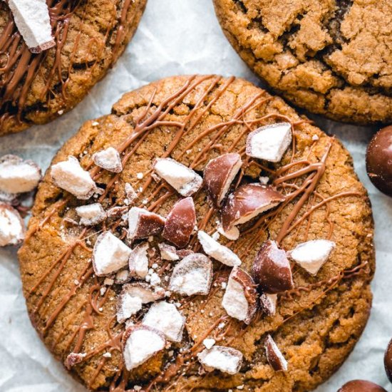 Malt Ball Cookies