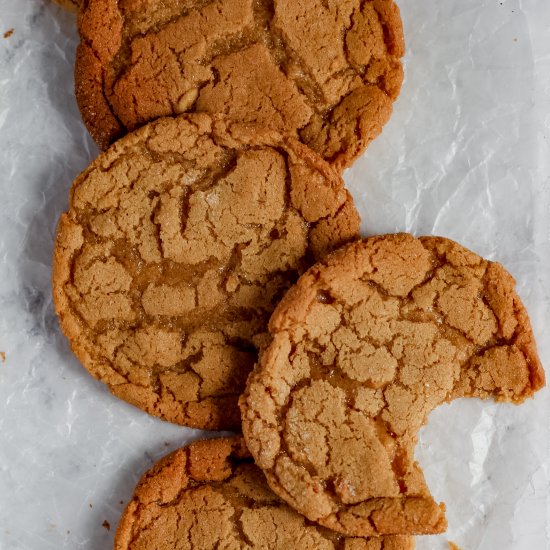 Flourless Peanut Butter Cookies